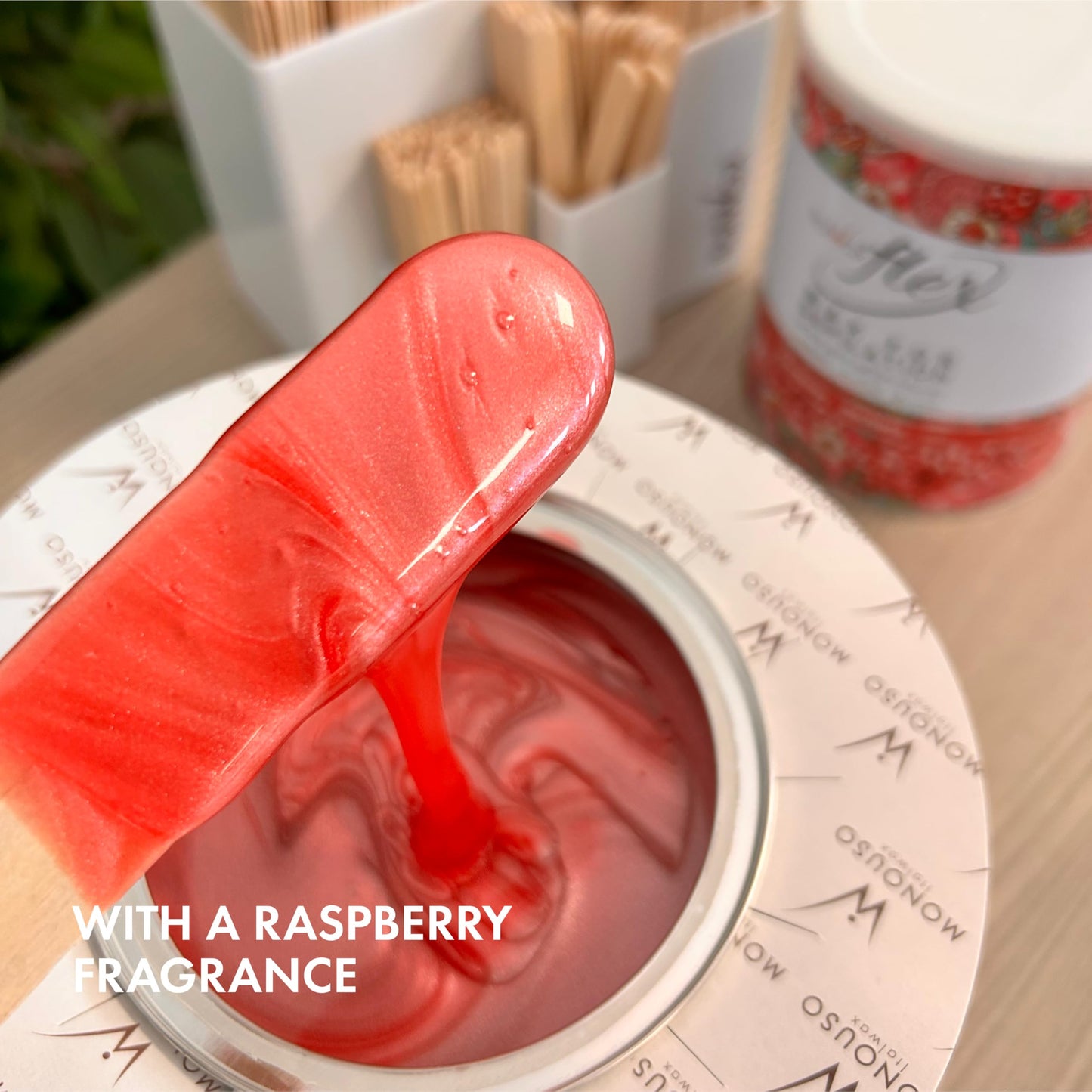 Italwax Flex Raspberry - 14oz (397 g) - Soft wax tin for hair removal - Uncented - Liposoluble syntetic formulation - Ideal for waxing all body area Beauty and Personal Care Italwax