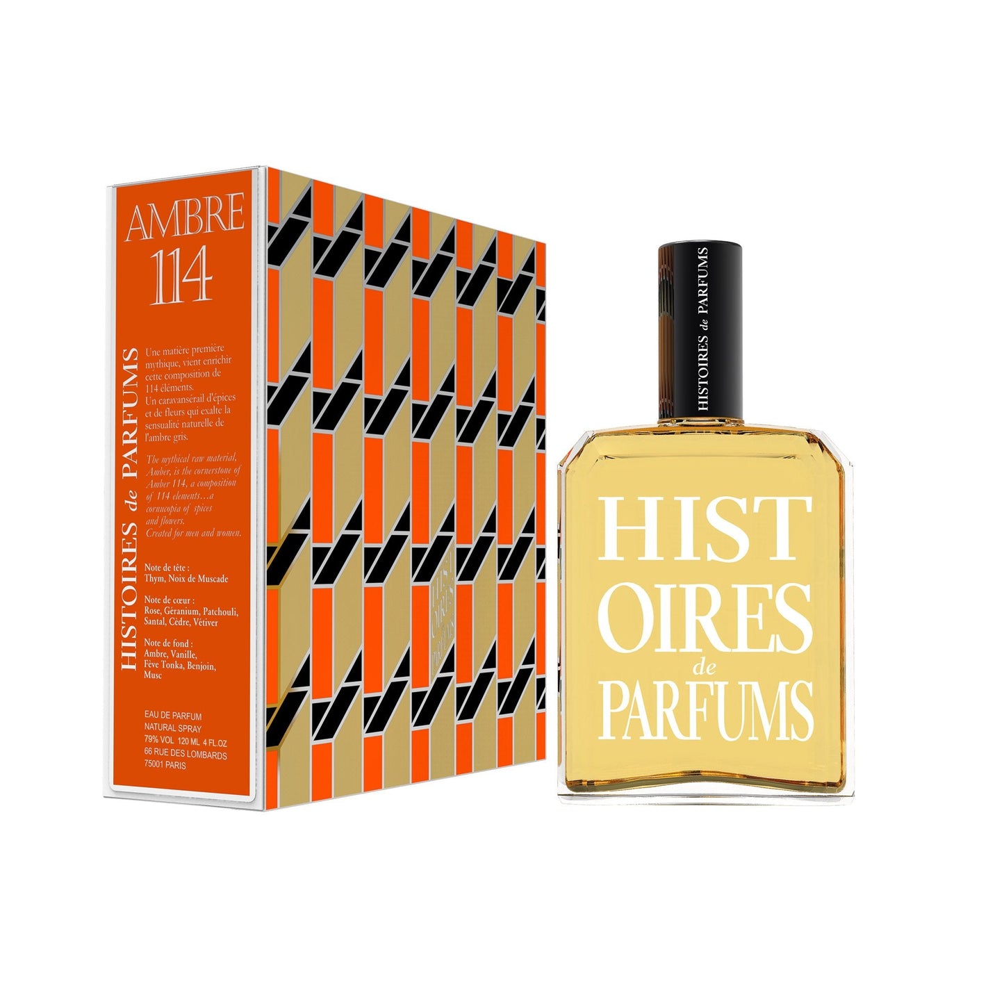 Histoires de Parfums Ambre 114 Uni Eau De Parfum Spray, 4 Fl Oz Beauty & Personal Care Histoires de Parfums