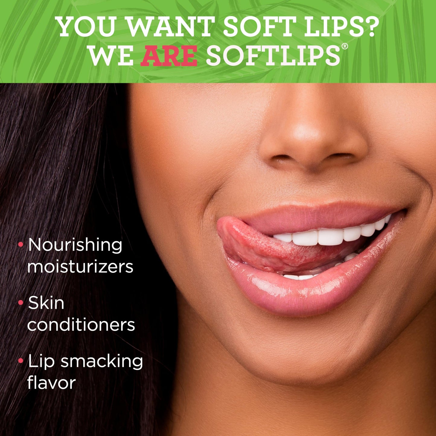 Softlips Daily Lip Moisturizer For Very Dry Lips, Tropical Flavored Lip Balms, Hydrates, Soothes & Prevents Dry, Chapped Lips, Smooth Glide Formula Beauty & Personal Care SoftLips