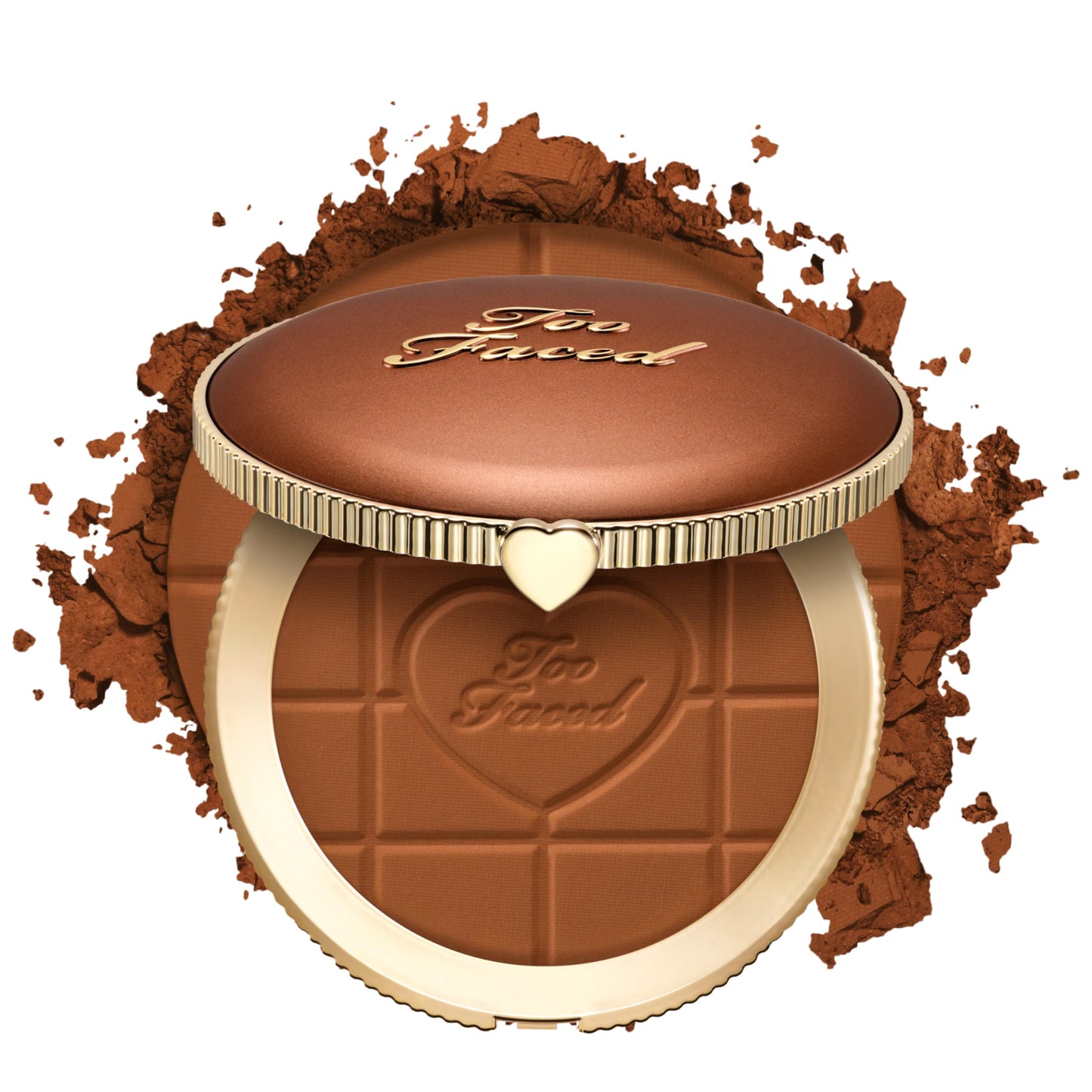Too Faced Chocolate Soleil Matte Blurring Bronzer | Matte Bronzer Powder that Mimics Natural Skin for Blurred Sun-Kissed Effect, Chocolate Toffee Beauty & Personal Care Too Faced