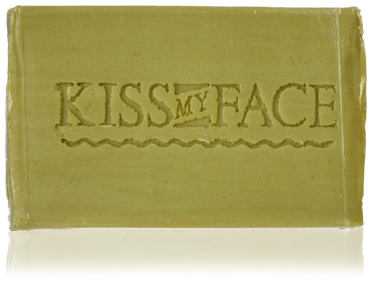 Kiss My Face Moisturizing Bar Soap for All Skin Types - Pure Olive Oil, 4 oz. (Packaging May Vary) Beauty & Personal Care Kiss My Face