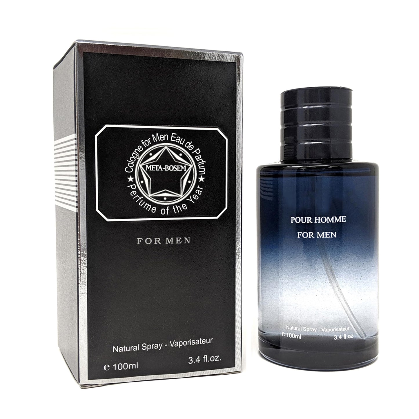 META-BOSEM SAGE Cologne for Men, Eau de Toilette Natural Spray, Masculine and Woody Scents | Casual and Formal Wear | Great Gift Collection Beauty & Personal Care META-BOSEM