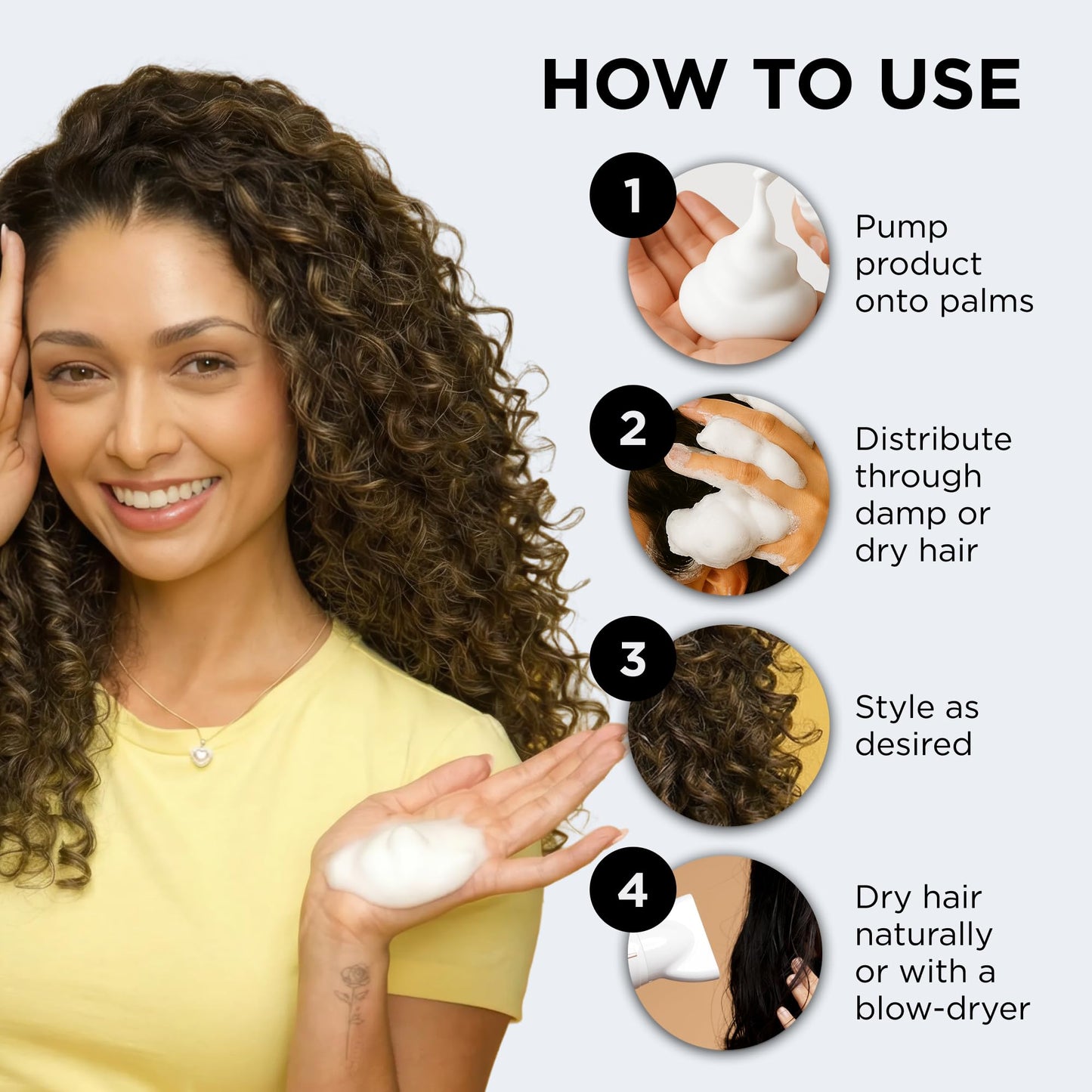 Style Factor EDGE BOOSTER Extra Shine & Moisture Rich Foam Mousse | Lightweight Styling for Curls, Waves, Braids, Locs & Protective Styles | Volume Beauty & Personal Care Style Factor