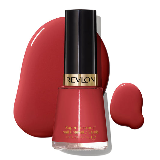 Revlon Super Lustrous Nail Polish, Chip-Resistant & Longwear Formula, High Shine Finish, 161 Teak Rose, 0.5 fl oz Beauty & Personal Care REVLON