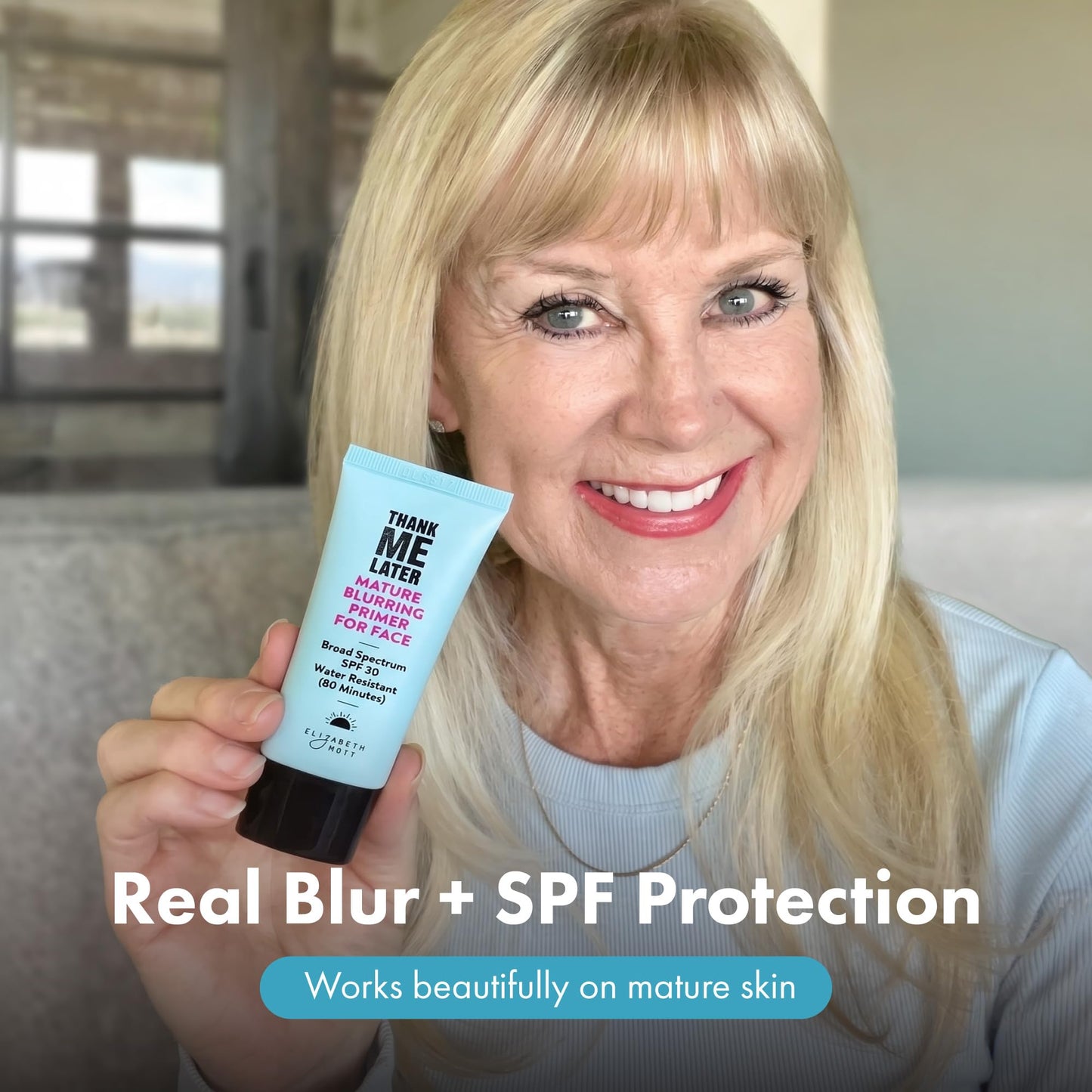 Elizabeth Mott Thank Me Later Blurring Face Primer SPF 30, 30g Beauty and Personal Care Elizabeth Mott