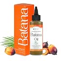 Well's Oil Batana Oil | 4 fl. oz. | 100% Natural Organic Raw Batana from Honduras | Dr. Sebi Approved | Strengthens, Hydrates & Nourishes | For All Beauty & Personal Care Well's Oil