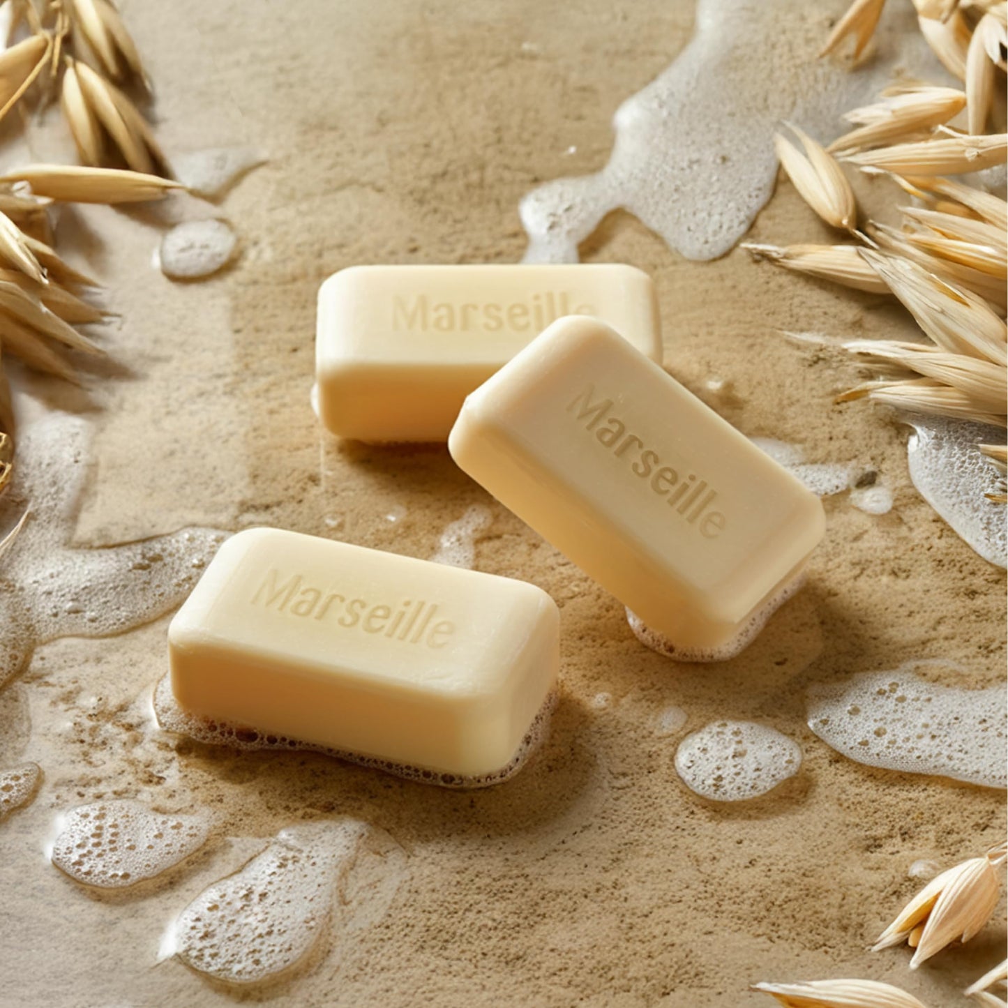 A LA MAISON Oat Milk Bar Soap - Triple French Milled Natural Moisturizing Hand Soap Bar (12 Bars of Soap, 3.5 oz) Beauty & Personal Care A LA MAISON