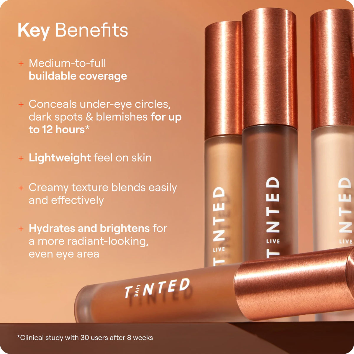 Live Tinted Hueskin Serum Concealer - Medium-Full Coverage - Shade 19