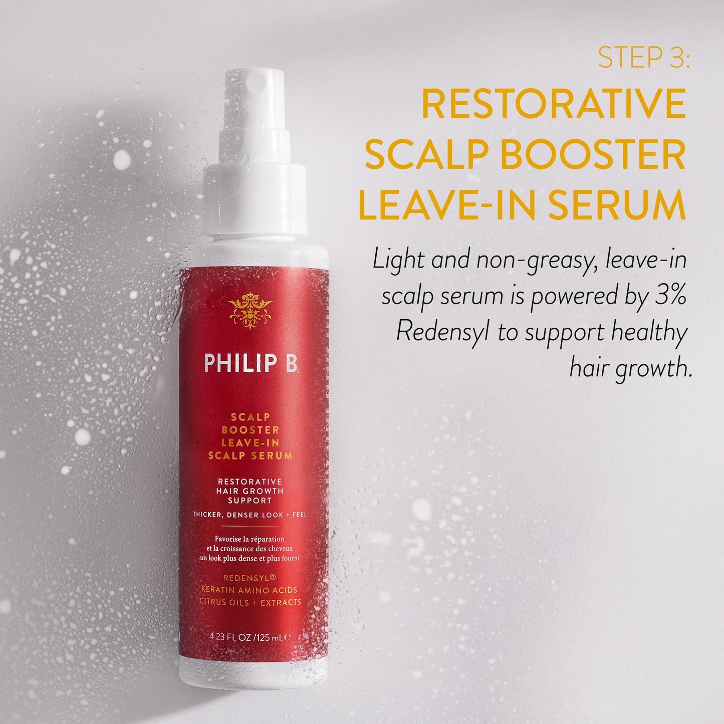 Philip B. Scalp Booster System - Includes Pre-Wash Scalp Treatment, Shampoo, Leave-In Conditioner and Scalp Massager Beauty & Personal Care PHILIP B