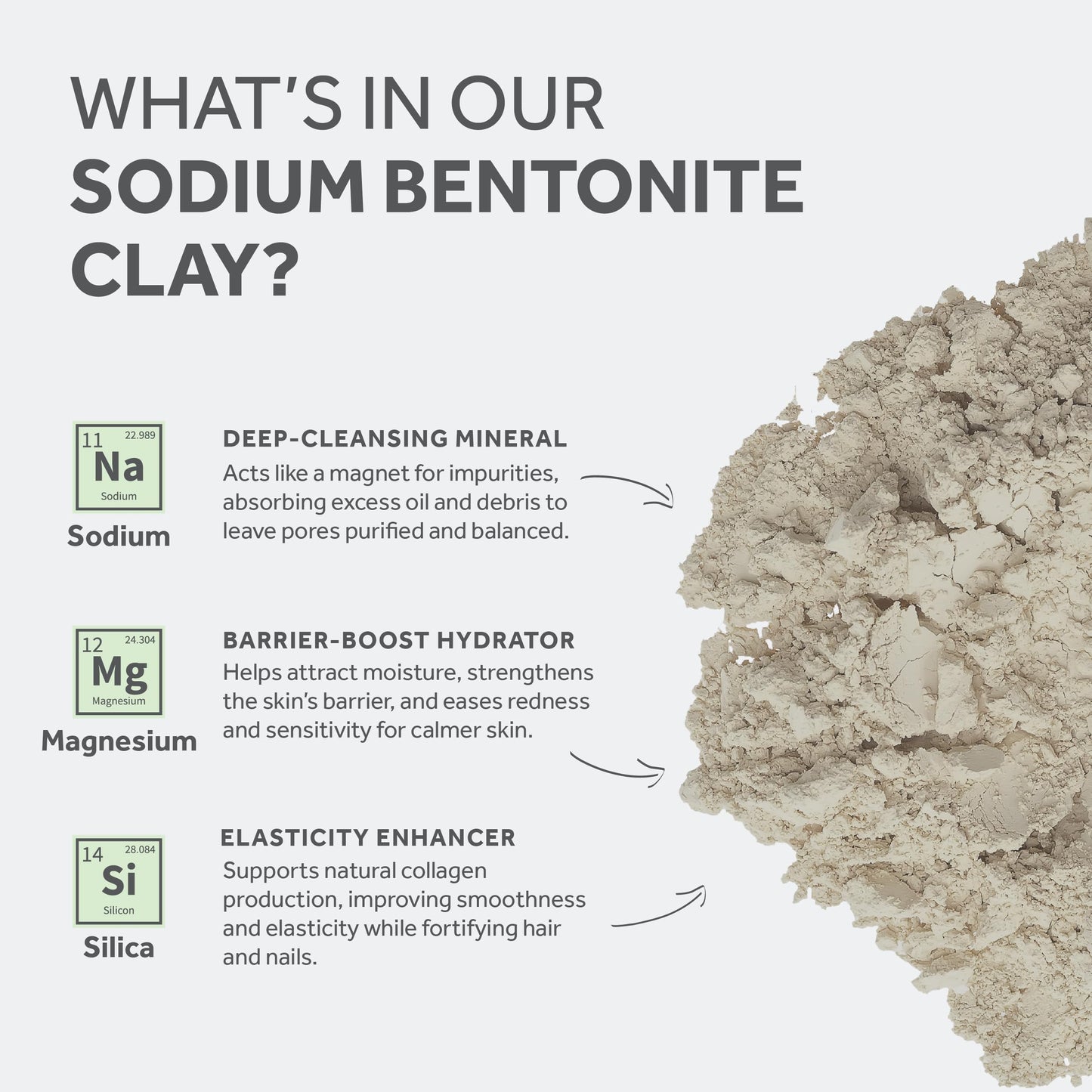 FOSSIL POWER Bentonite Clay Food Grade Powder 2 Lb - Natural Heavy Metal Detox & Pore Cleansing | Indian Healing | DIY Hair & Facial Mask Treatment Beauty & Personal Care FOSSIL POWER