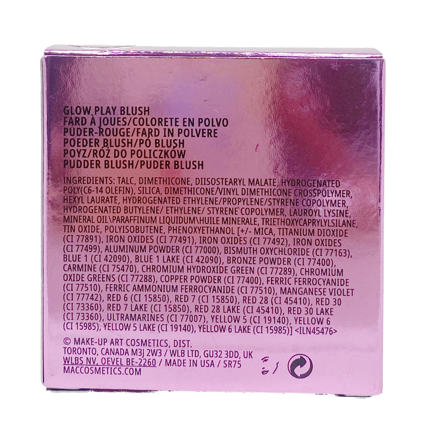 MAC Black Cherry Collection Glow Play Blush - HD Cherry Tree (.25 Oz / 7.3 g) Beauty & Personal Care MAC