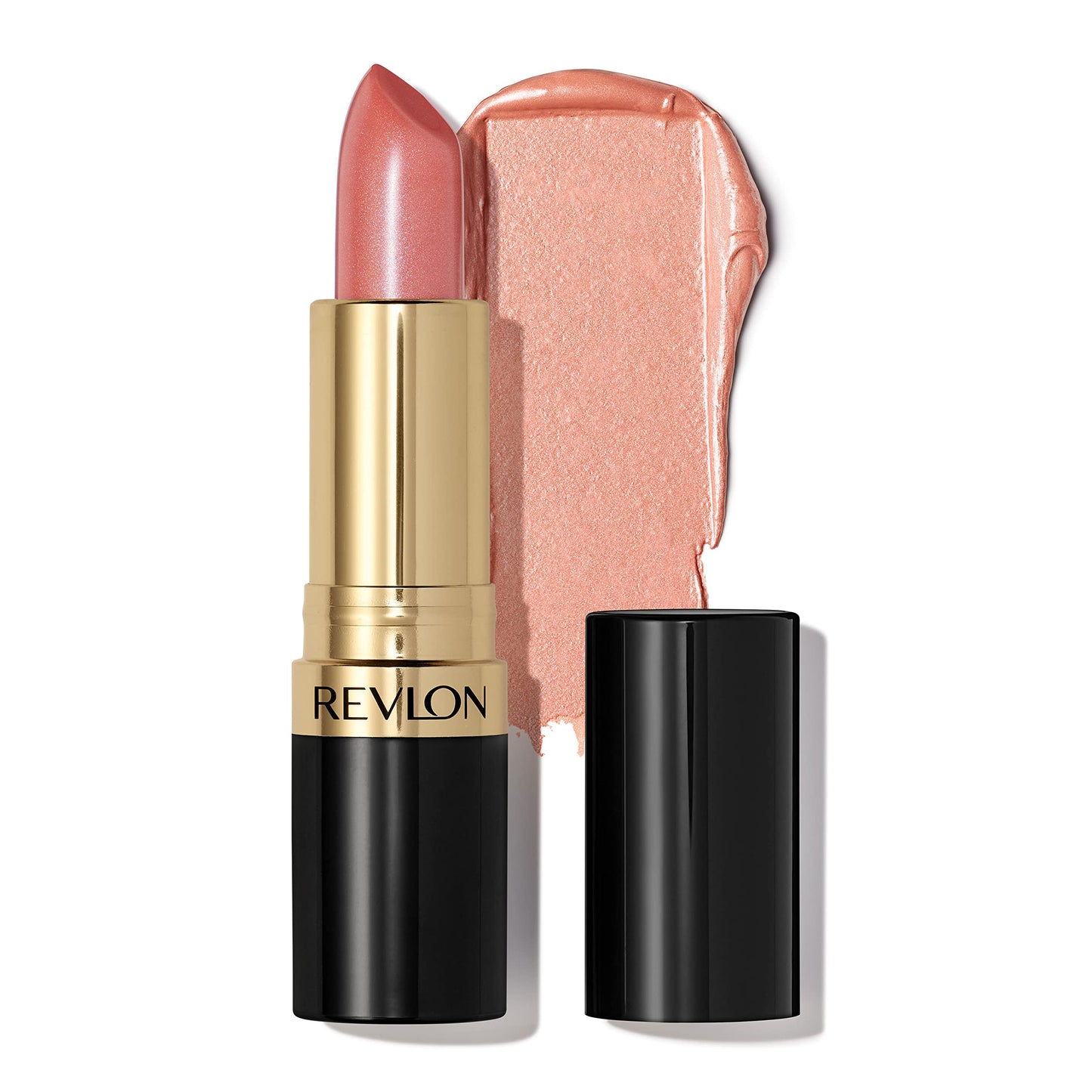 Revlon Super Lustrous Lipstick, Creamy Formula For Soft, Fuller-Looking Lips, Moisturized Feel, 405 Silver City Pink, 0.15 oz Beauty & Personal Care REVLON