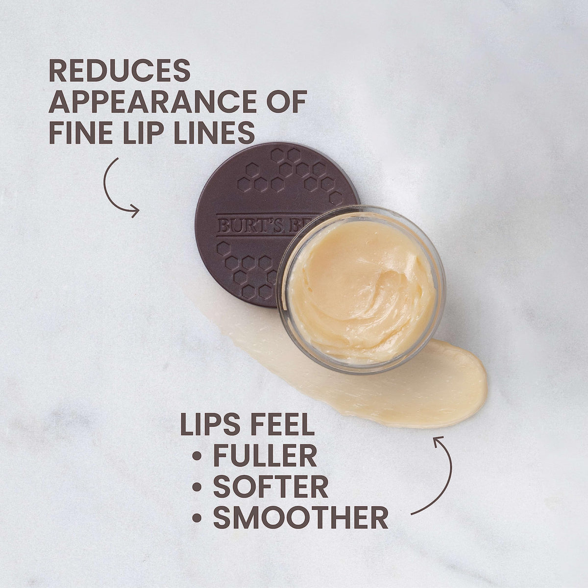 Burt's Bees Original Overnight Intensive Lip Treatment, Moisturizing, Restorative, Reduces Fine Lines, Vitamin E, Ceramides Oils, Natural Origin Lip Beauty & Personal Care Burt's Bees
