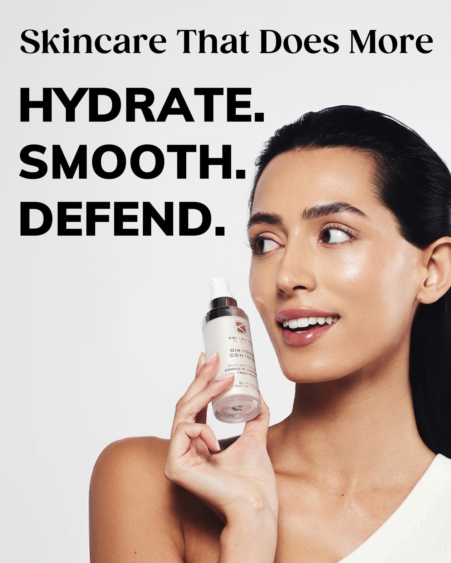 KAPLAN MD Diamond Contour Broad Spectrum SPF 30 - Complete Complexion Treatment, Hydrating Sheer Coverage, UVA/UVB & Blue Light Protection Beauty & Personal Care KAPLAN MD