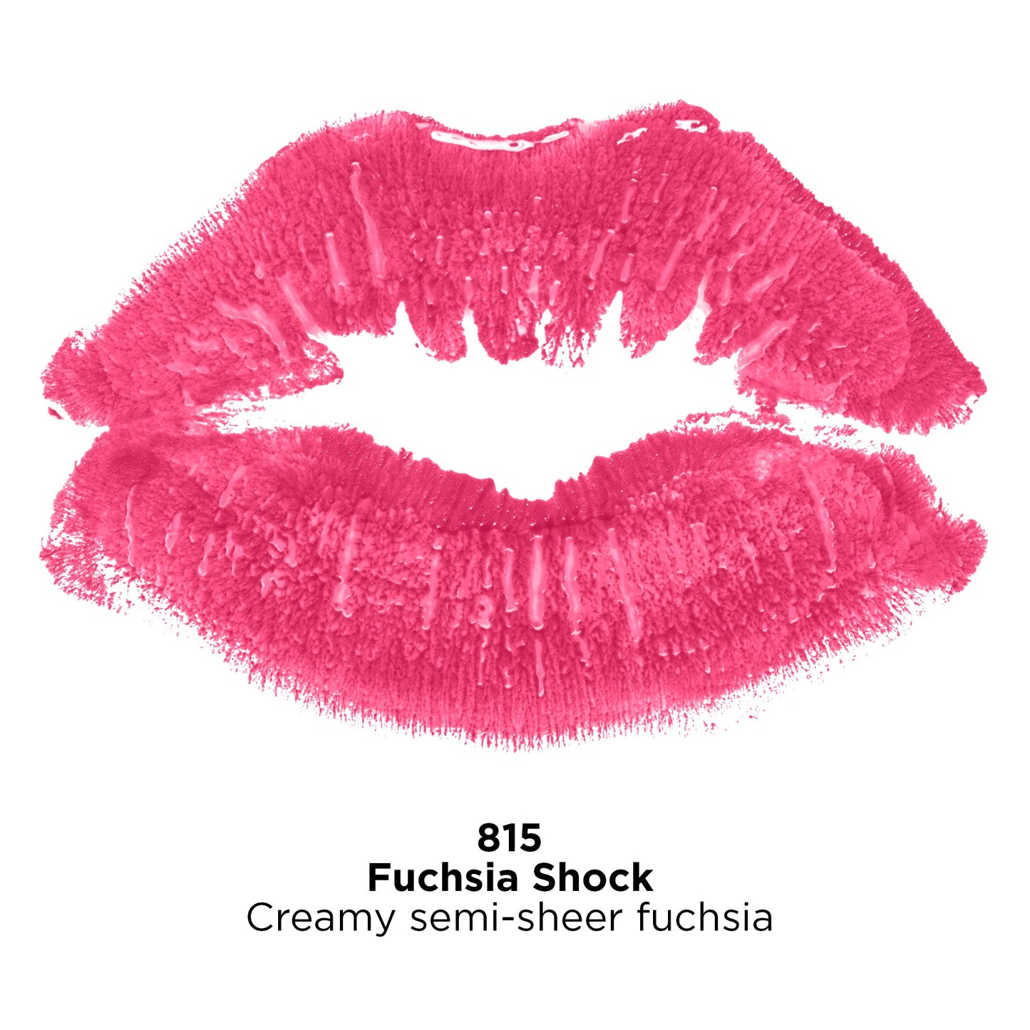 Revlon Super Lustrous Lipstick, Creamy Formula For Soft, Fuller-Looking Lips, Moisturized Feel, Fuchsia Shock (815), 0.15 oz Beauty & Personal Care REVLON