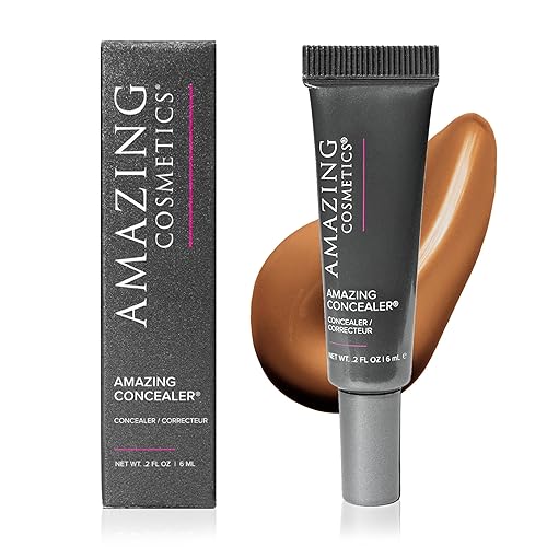 AmazingCosmetics Amazing Concealer, multipurpose full coverage concealer 0.2 oz, Warm Deep Beauty & Personal Care AmazingCosmetics