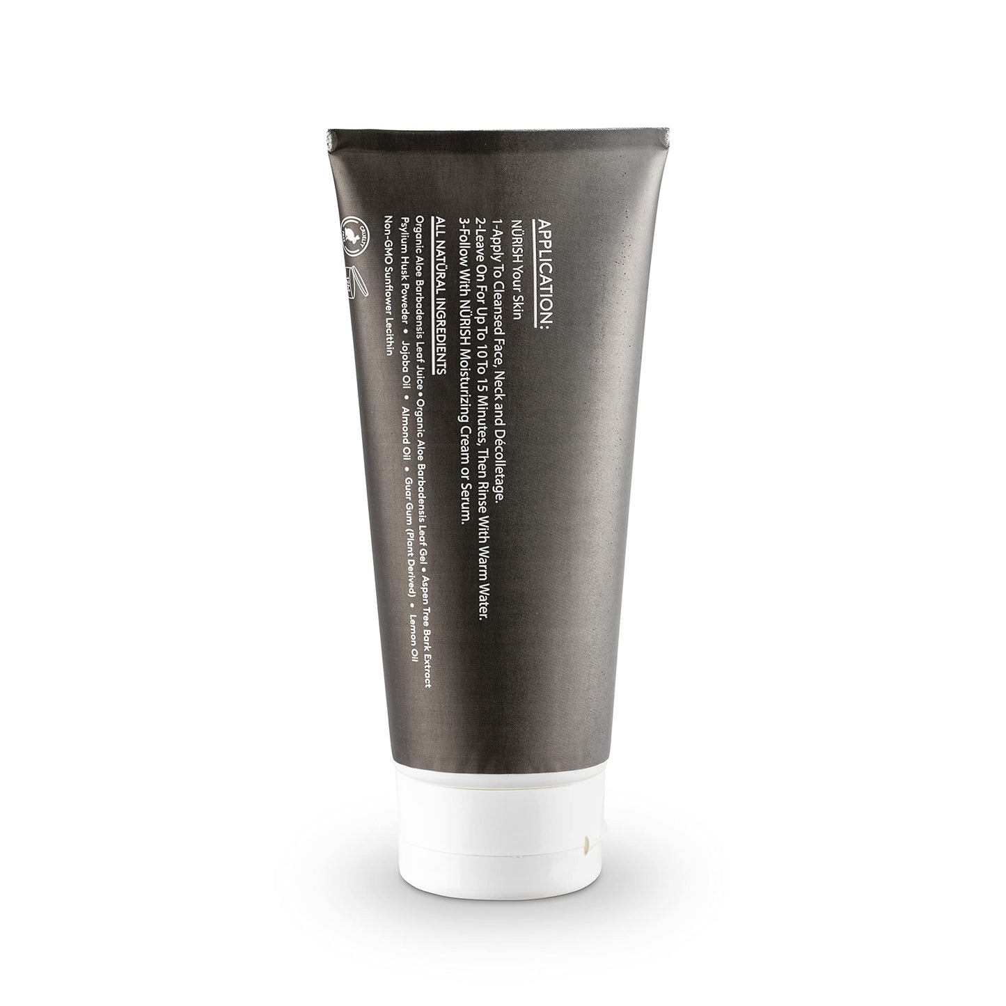 NURISH Aloe Exfoliating Gel, 5.95 oz. 100% Natural & Vegan. Exfoliate & Cleans Your Skin Without Using Harsh Chemicals, Acids or Abrasives. Beauty & Personal Care NÜRISH