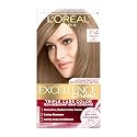 L'Oreal Paris Excellence Crème Permanent Hair Dye, Triple Care Hair Color with Hyaluronic Acid for 100% Gray Coverage, 7.5A Medium Ash Blonde, 1 Kit Beauty & Personal Care L'Oreal Paris