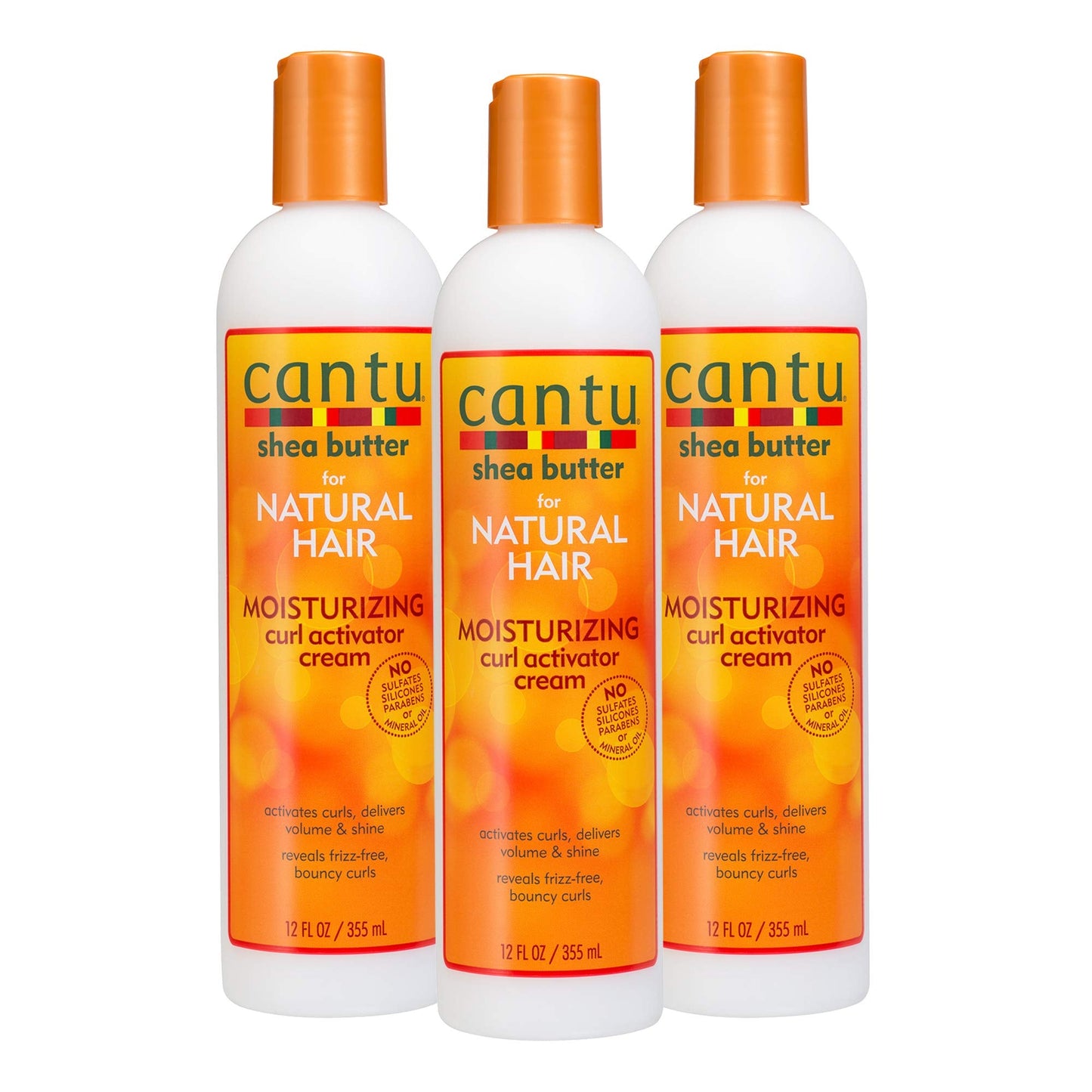 Cantu Shea Butter for Natural Hair Moisturizing Curl Activator Cream, 36 Ounce, 3-pack Beauty & Personal Care Cantu