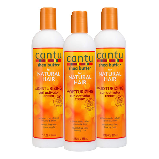 Cantu Shea Butter for Natural Hair Moisturizing Curl Activator Cream, 36 Ounce, 3-pack Beauty & Personal Care Cantu