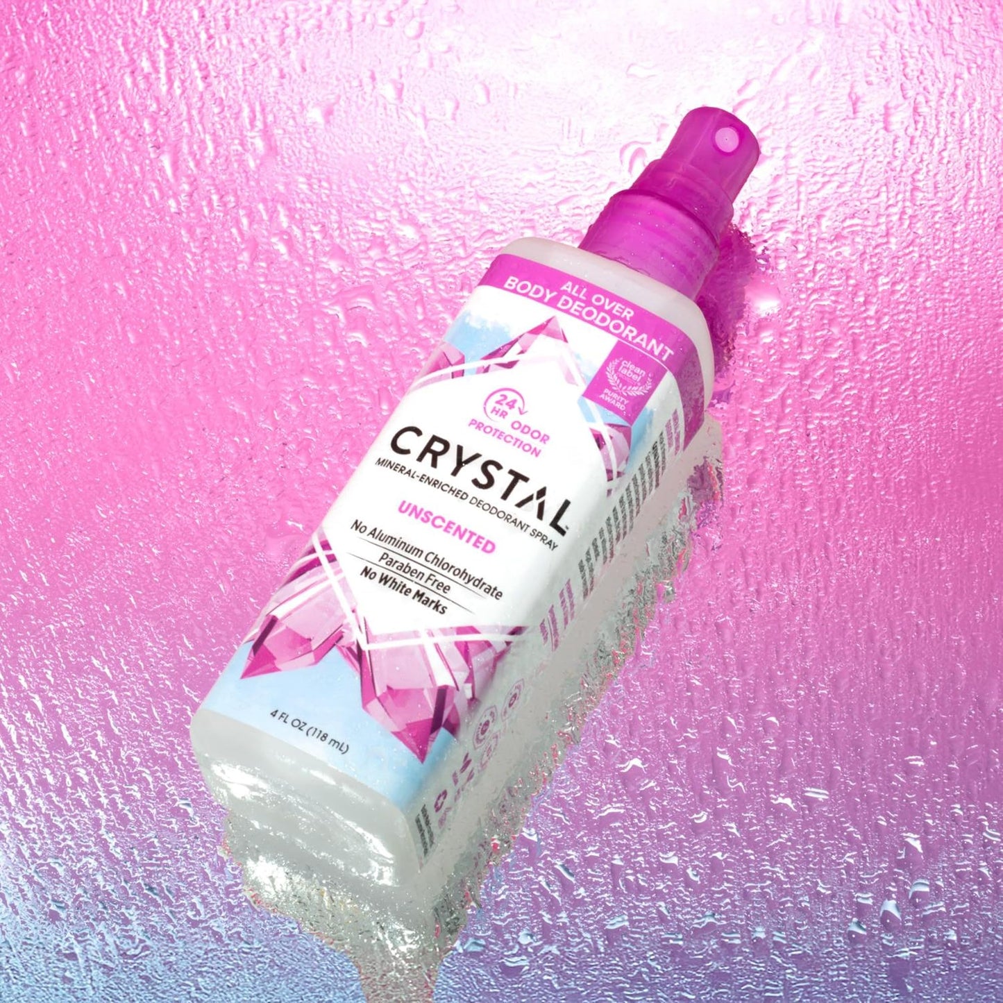 Crystal Body Deodorant Spray-4 fl oz, 2 pack Beauty and Personal Care Crystal Essence