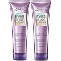 L'Oreal Paris EverPure Volume Sulfate Free Conditioner for Color-Treated Hair, Volume + Shine for Fine, Flat Hair, with Lotus Flower, 2 Count (8.5 Fl Beauty & Personal Care L'Oreal Paris