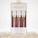 Mirabella 3 Pack Lip Gloss Trio - Highly Pigmented Shimmer Lip Gloss Non Sticky with Hydrating Medical Grade Lanolin for Chapped Lips, Lip Gloss for Beauty & Personal Care Mirabella