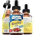 MYVIDAPURE Rosehip Oil Vitamin A, Vitamin C, Vitamen E for Wrinkles, Scars, Stretch Marks, Face, Body, Hair, Lip Care. (1 Fl Oz) Beauty & Personal Care MYVIDAPURE