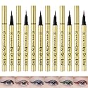 Liquid Eyeliner - Hypoallergenic Eyeliner with Fine Brush Tip, Long-Lasting Waterproof Eye Liner - Cruelty-Free, Vegan, Hypoallergenic, Gluten-Free Beauty & Personal Care EPILYNX