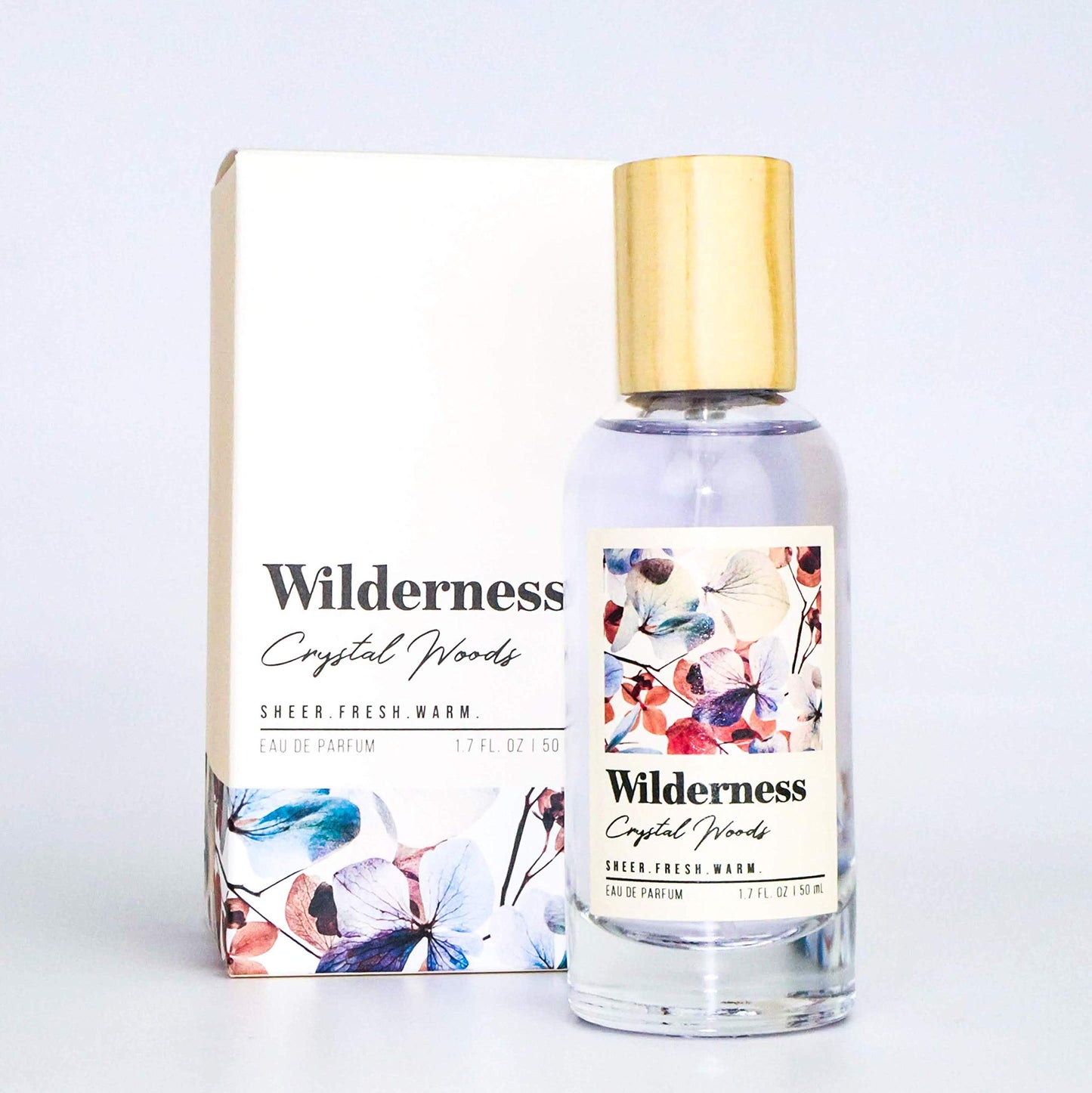 Tru Fragrance Beauty Wilderness Crystal Woods Eau de Parfum Spray- Fresh and Warm Floral Fragrance for Women - Featuring Notes of Eucalyptus Blooms Beauty & Personal Care Tru Fragrance Beauty