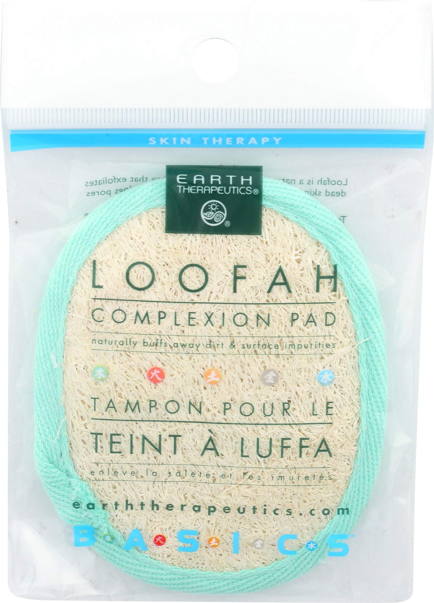 Earth Therapeutics, Facial Care Loofah Complex Pad, 1 Each Beauty and Personal Care Earth Therapeutics