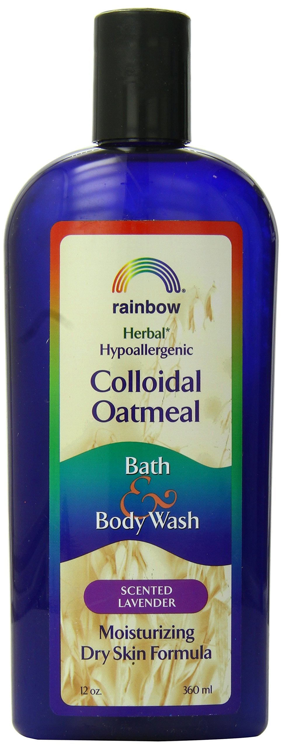 Rainbow Research Colloidal Oatmeal Bath & Body Wash, Lavender Scent - 12 Oz Beauty & Personal Care Rainbow Research