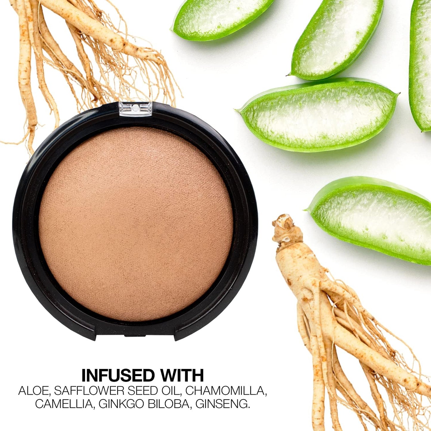 Palladio Baked Bronzer, Highly Pigmented and Easy to Blend, Shimmery Bronzed Glow, Use Dry or Wet, Lasts all day long, Provides Rich Tanning Color Beauty & Personal Care Palladio