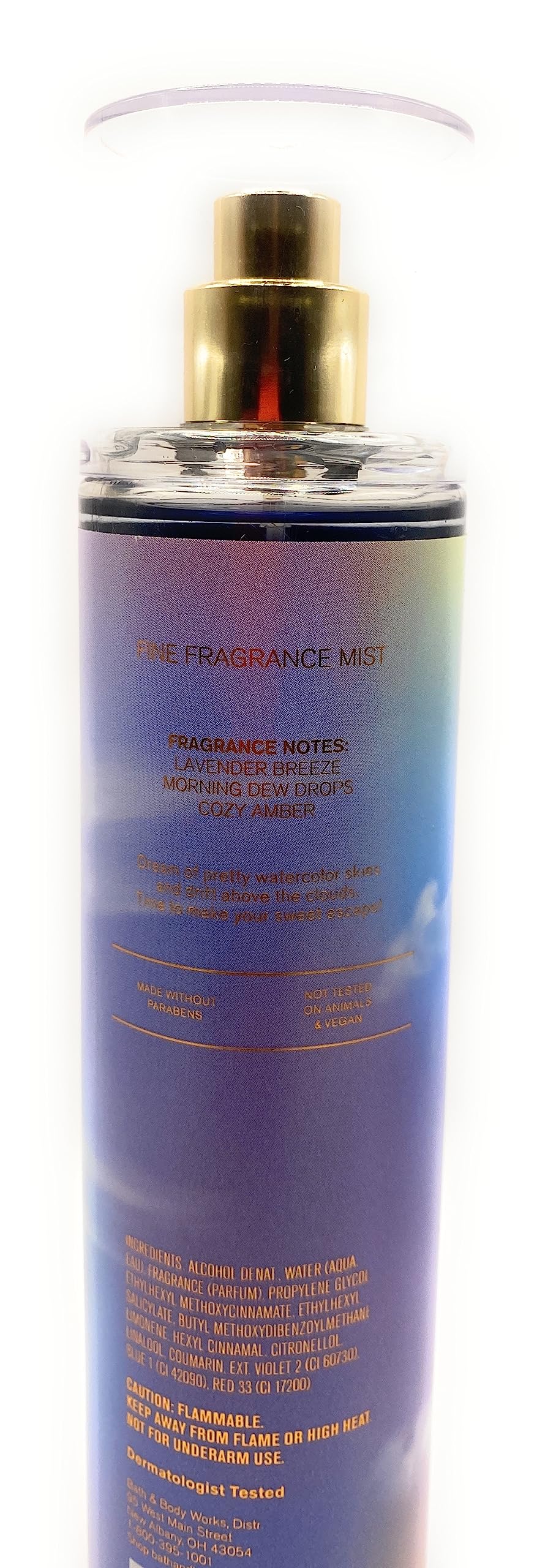 Bath & Body Works Cloud Nine Fine Fragrance Mist 8 Fluid Ounce Spray Beauty & Personal Care Bath & Body Works