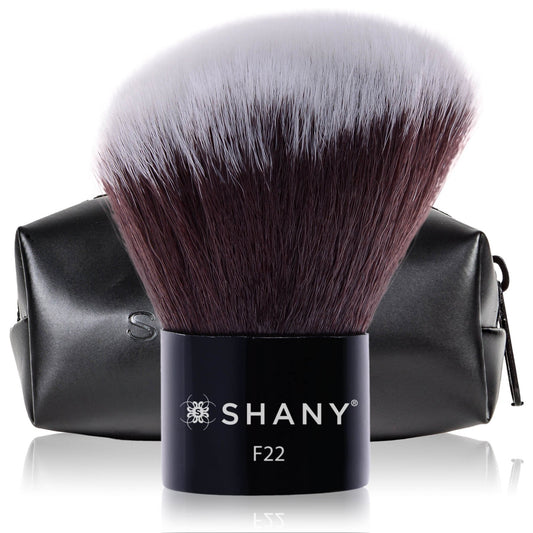 SHANY Angled Kabuki-Blush & Bronzer- Vegan-friendly, Synthetic Bristles Beauty & Personal Care SHANY