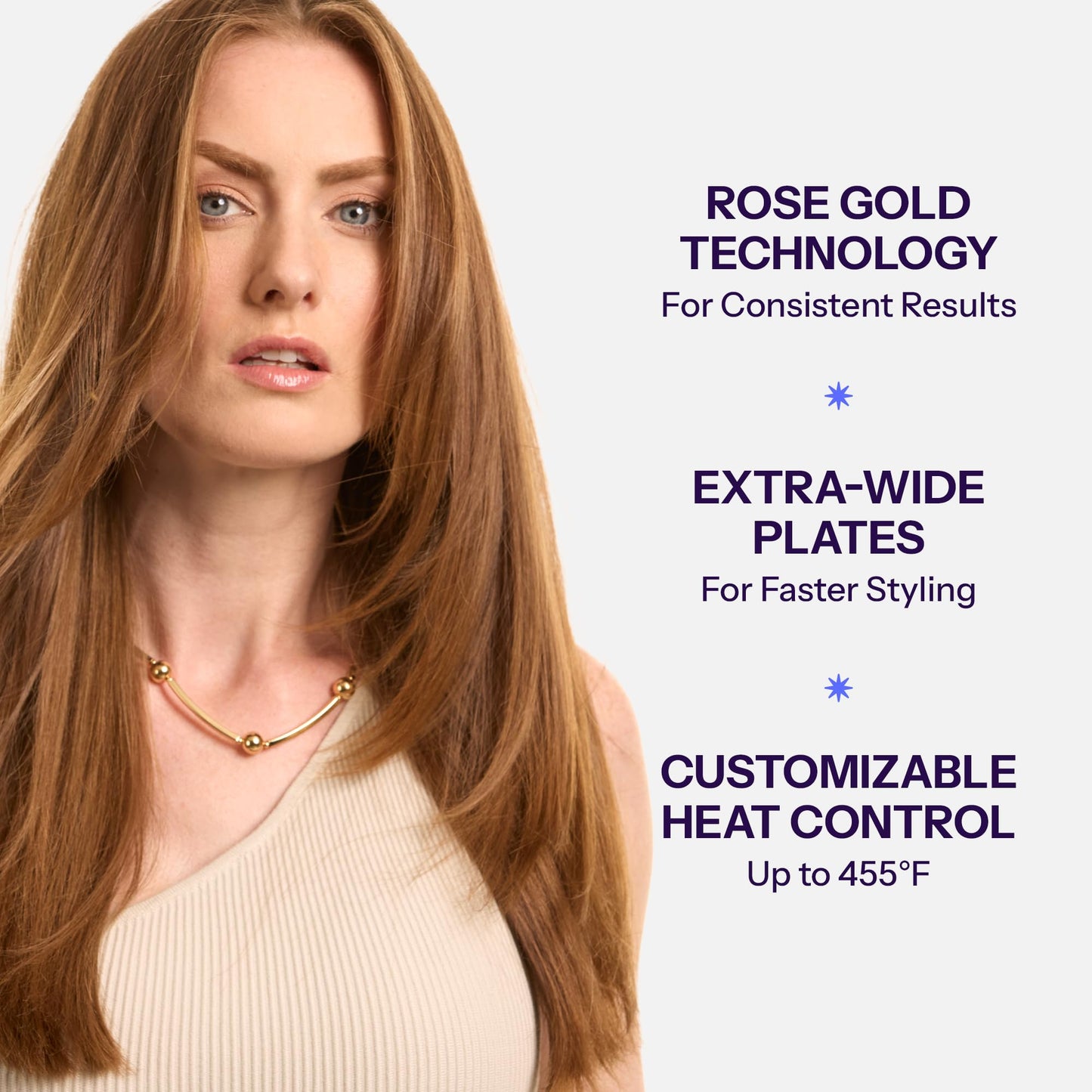 HOT TOOLS Professional Rose Gold Digital Extra Long Flat Iron, 1-1/2 inch Beauty & Personal Care HOT TOOLS