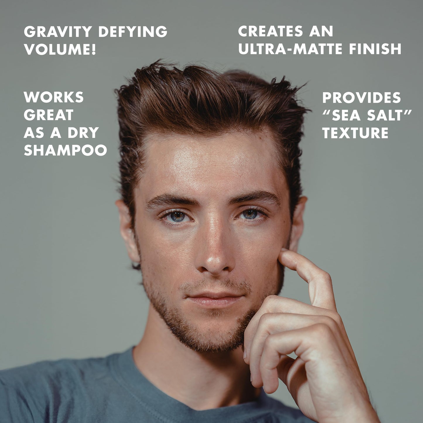 Hanz de Fuko Quicksand - Premium Men’s Hair Styling Wax & Dry Shampoo Combo - High Hold, Ultra Matte Finish - Certified Organic Ingredients, 2 oz. - 2 Beauty and Personal Care Hanz de Fuko