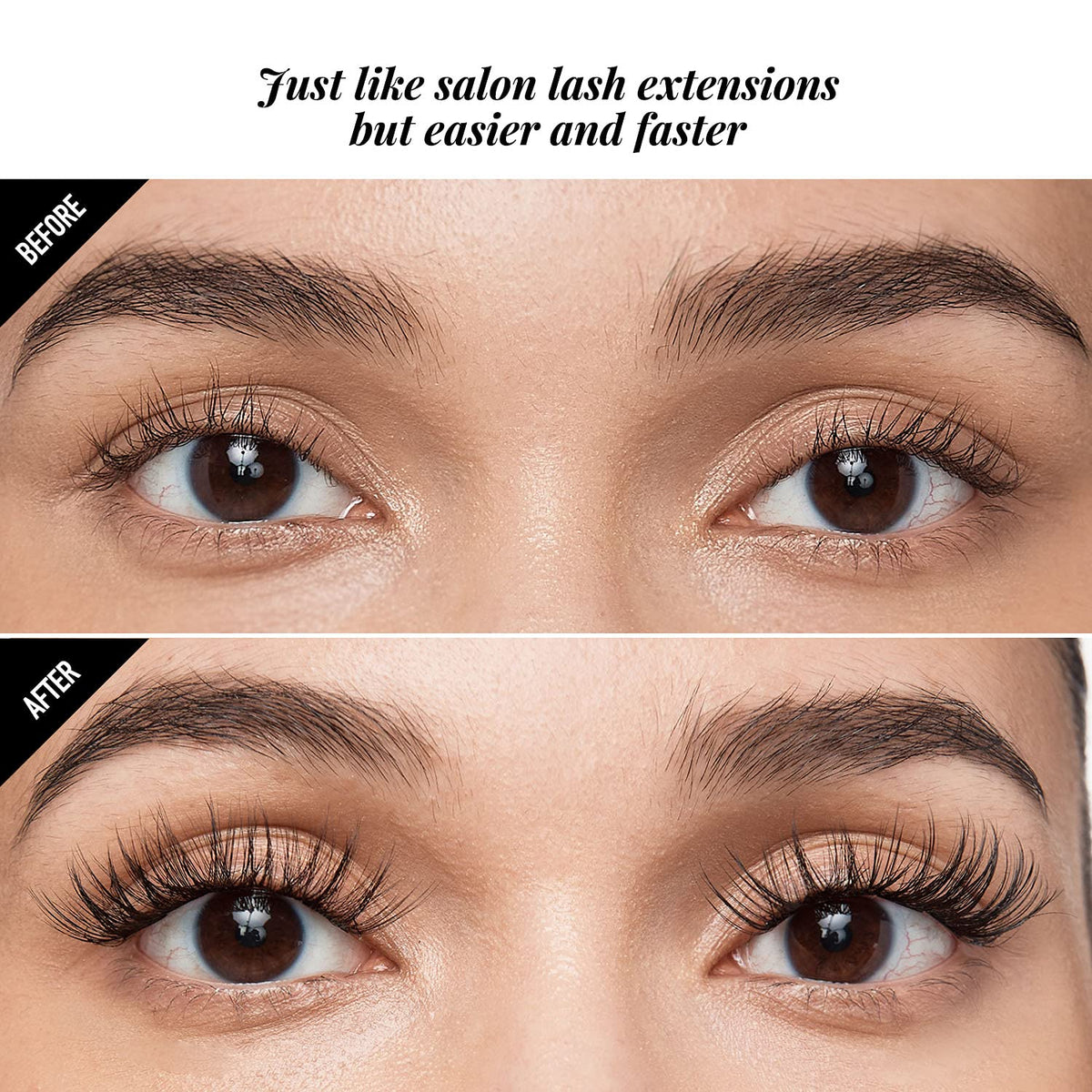 i•ENVY DIY Lash Extension Starter Kit With 10 Natural Lengthening Extended Clusters, Applicator and Bond & Seal - Eye lifting Effect, Feather Light Beauty & Personal Care i•ENVY