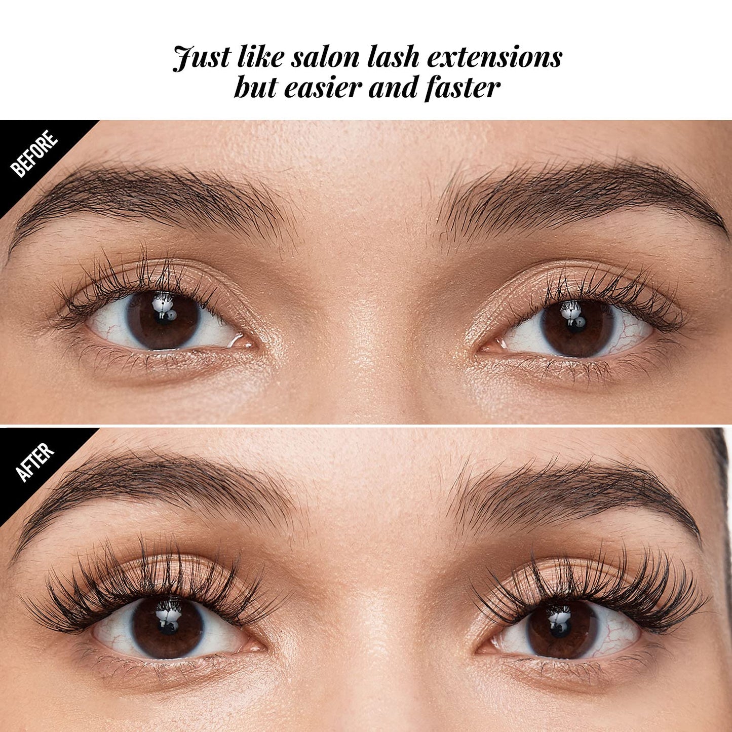 i•ENVY DIY Lash Extension Starter Kit With 10 Volume Extended Clusters, Applicator and Bond & Seal - Eye lifting Effect, Feather Light Reusable Lash Beauty & Personal Care i•ENVY