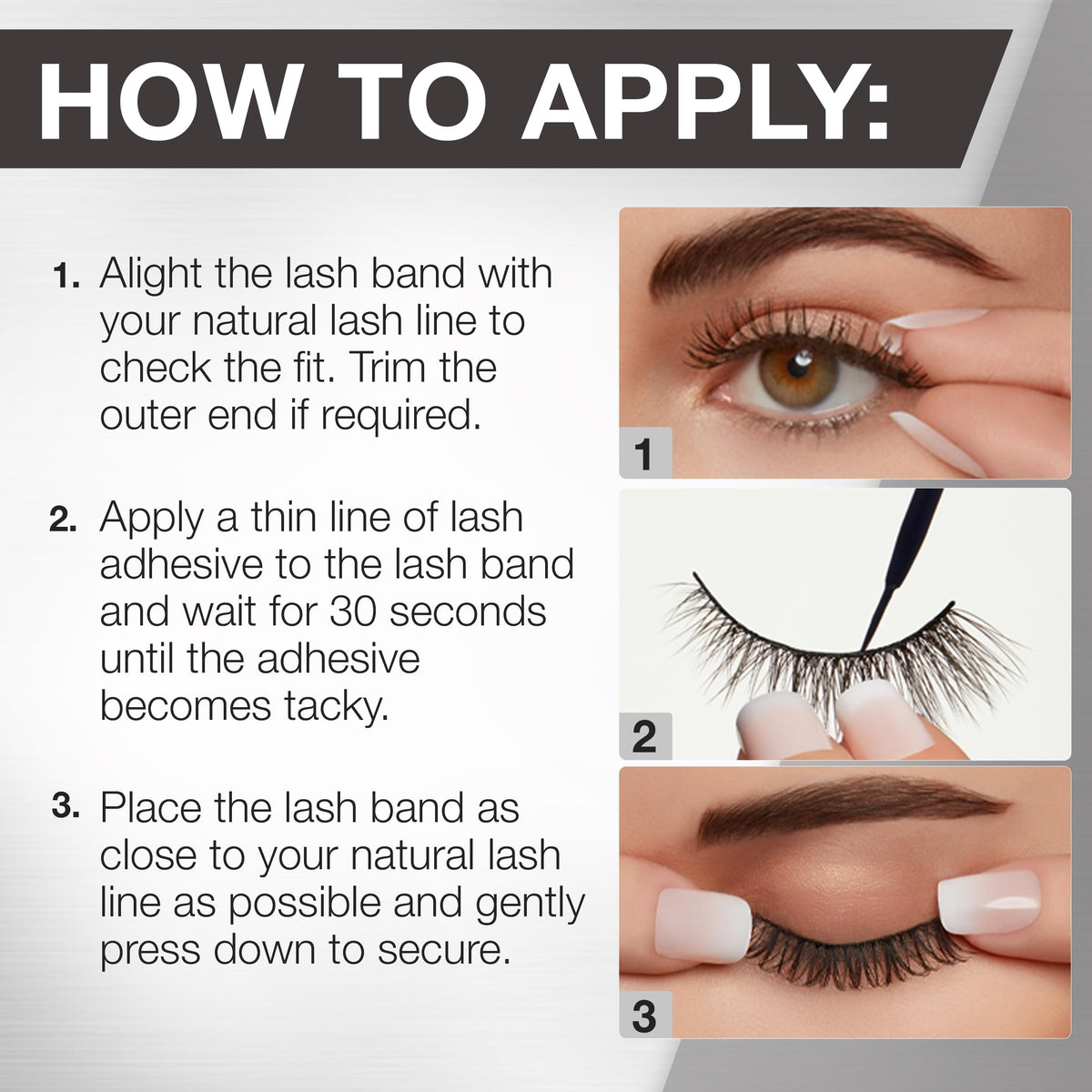 Ardell 3D Faux Mink Lashes False Eyelashes 852 - Fluffy Volume Strip Wispy Lashes for a Natural Glam Look, 4 Pairs Beauty & Personal Care Ardell