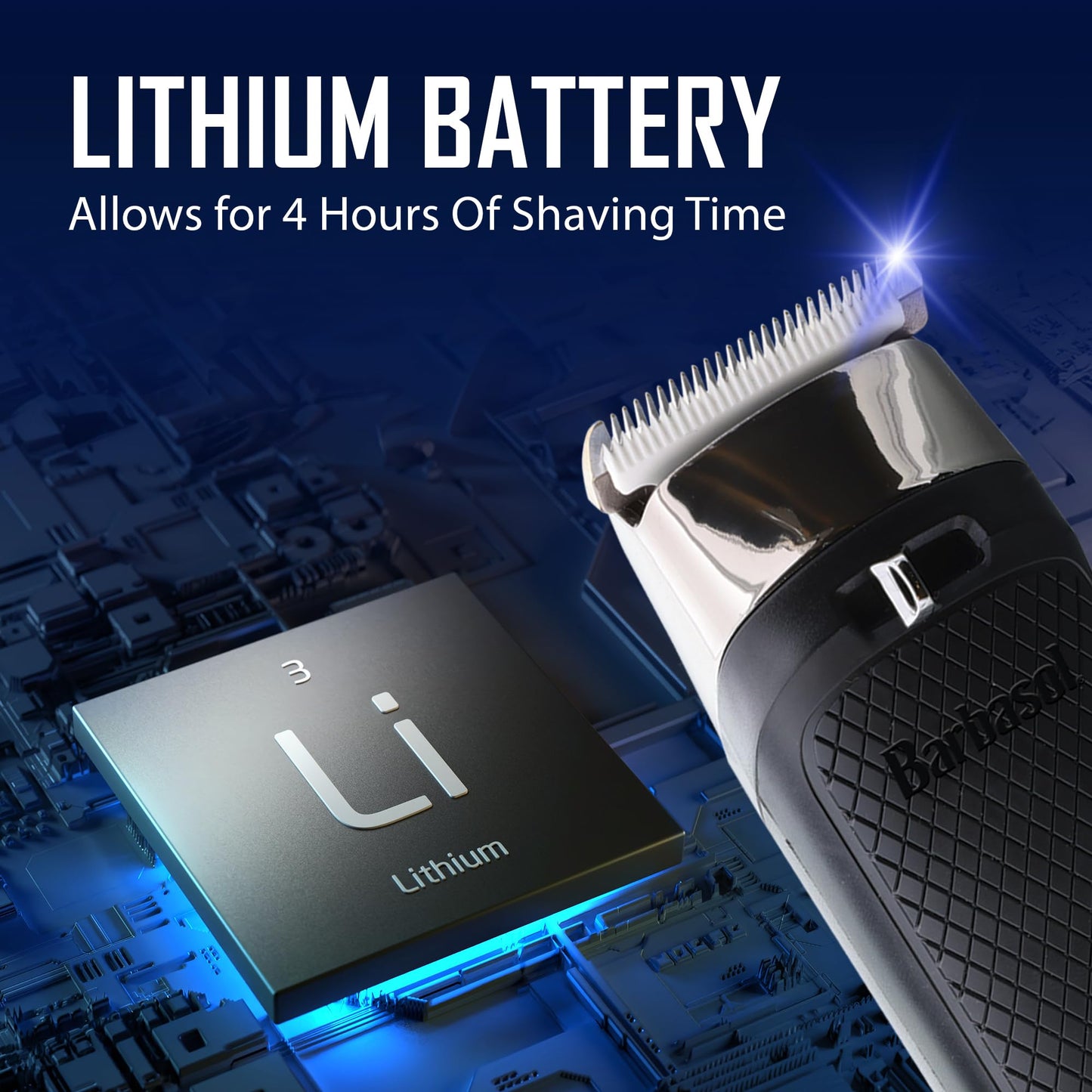 XTREME Barbasol Hair Face and Body Trimmer Hair-Face and Body Trimmer, Easy Use Beauty and Personal Care XTREME