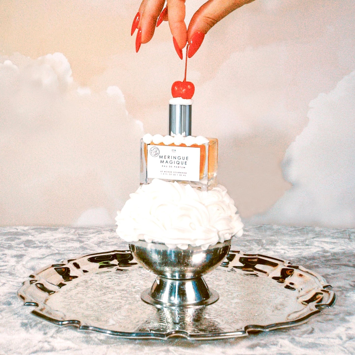 Le Monde Gourmand Meringue Magique Eau de Parfum Spray Perfume for Women, Gemini Bake, Praline Cream, Orange & Gardenia Scent, 1 fl oz (30 ml) Beauty & Personal Care Le Monde Gourmand