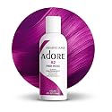 Adore Semi Permanent Hair Color (082 Pink Rose) | Vegan & Cruelty-Free Pink Hair Dye | No Ammonia, No Peroxide, No Alcohol | 4 Fl Oz Beauty & Personal Care Adore