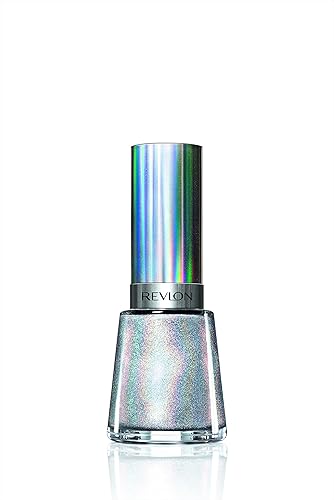 Revlon Nail Enamel, Chip Resistant Nail Polish, Glossy Shine Finish, in Black/Grey, 100 Hologasm, 0.5 oz Beauty & Personal Care REVLON