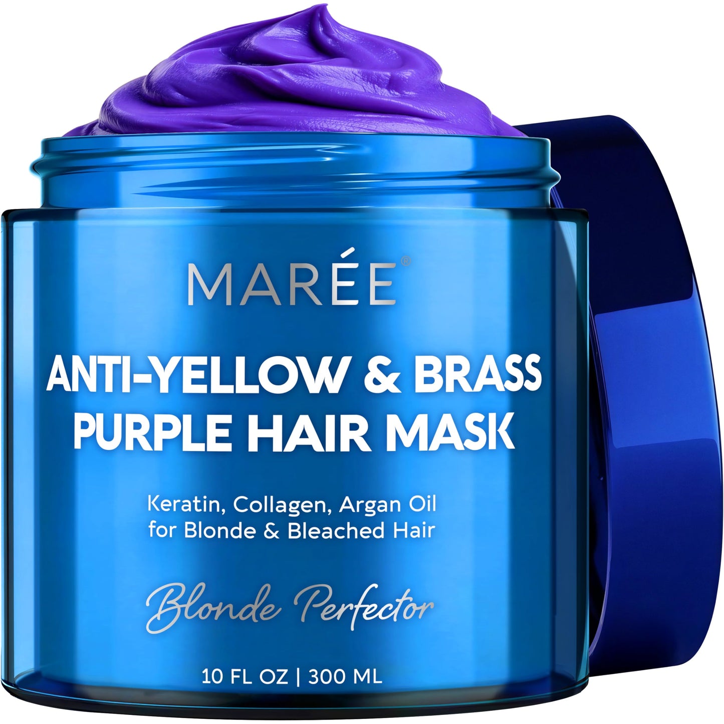 MAREE Anti Yellow Purple Hair Mask for Damaged Hair - For Blonde Hair Beauty and Personal Care MAREE Default Title