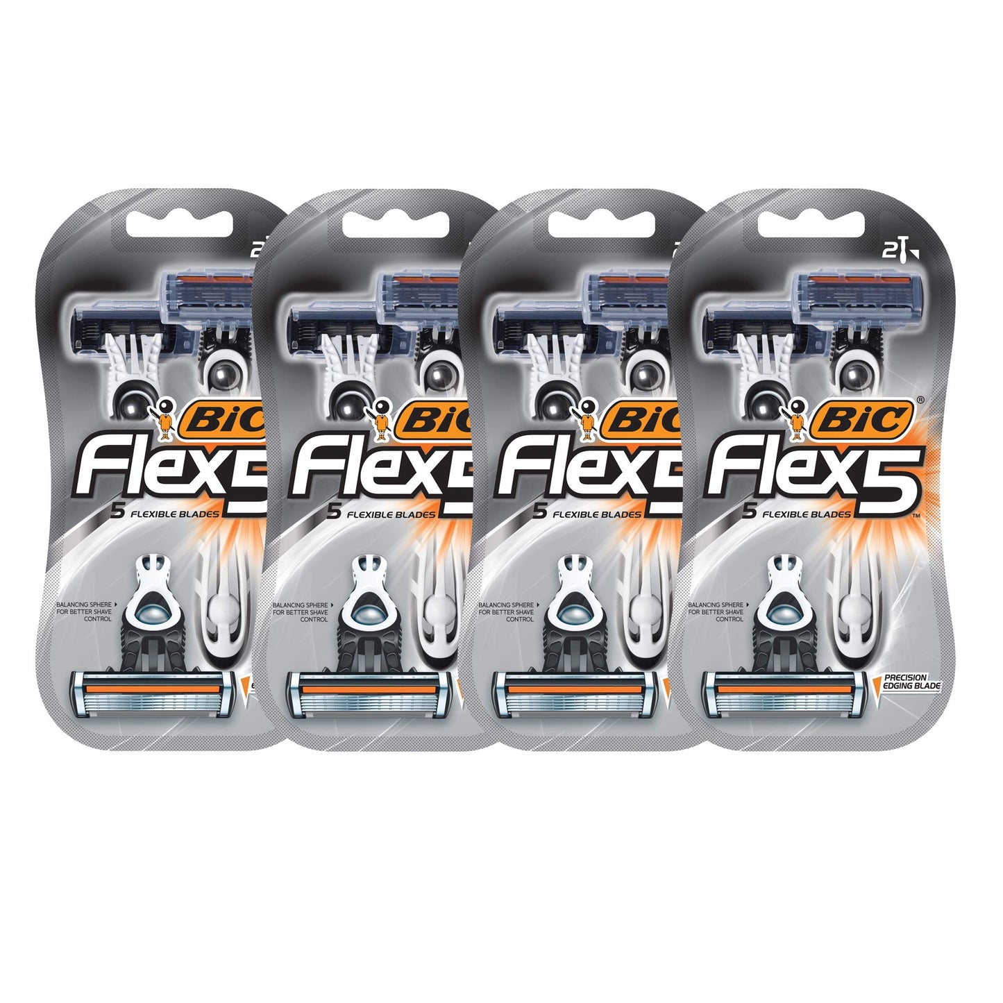 BIC Flex 5 Men's Disposable Razor, 8-Count Beauty and Personal Care BIC