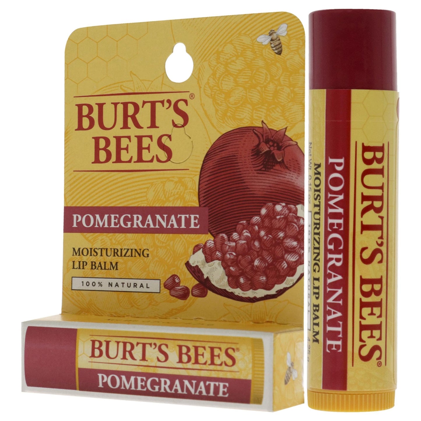 Burt's Bees Lip Balm, Pomegranate Oil, 0.15 oz Beauty & Personal Care Burt's Bees