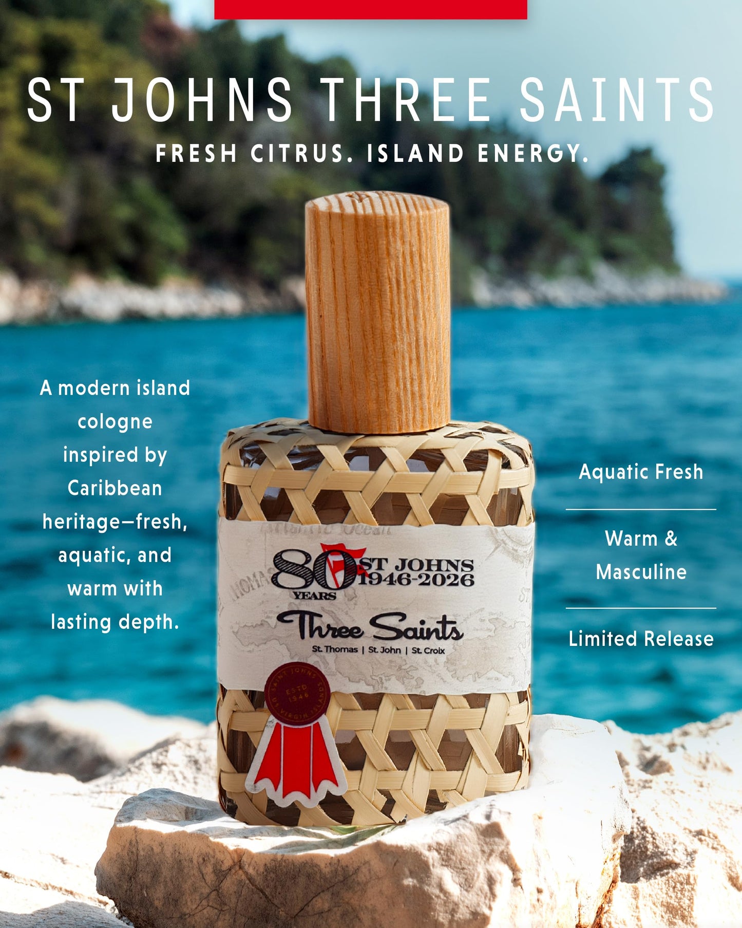 St. John Three Saints Cologne (4 fl oz) Beauty & Personal Care St. John