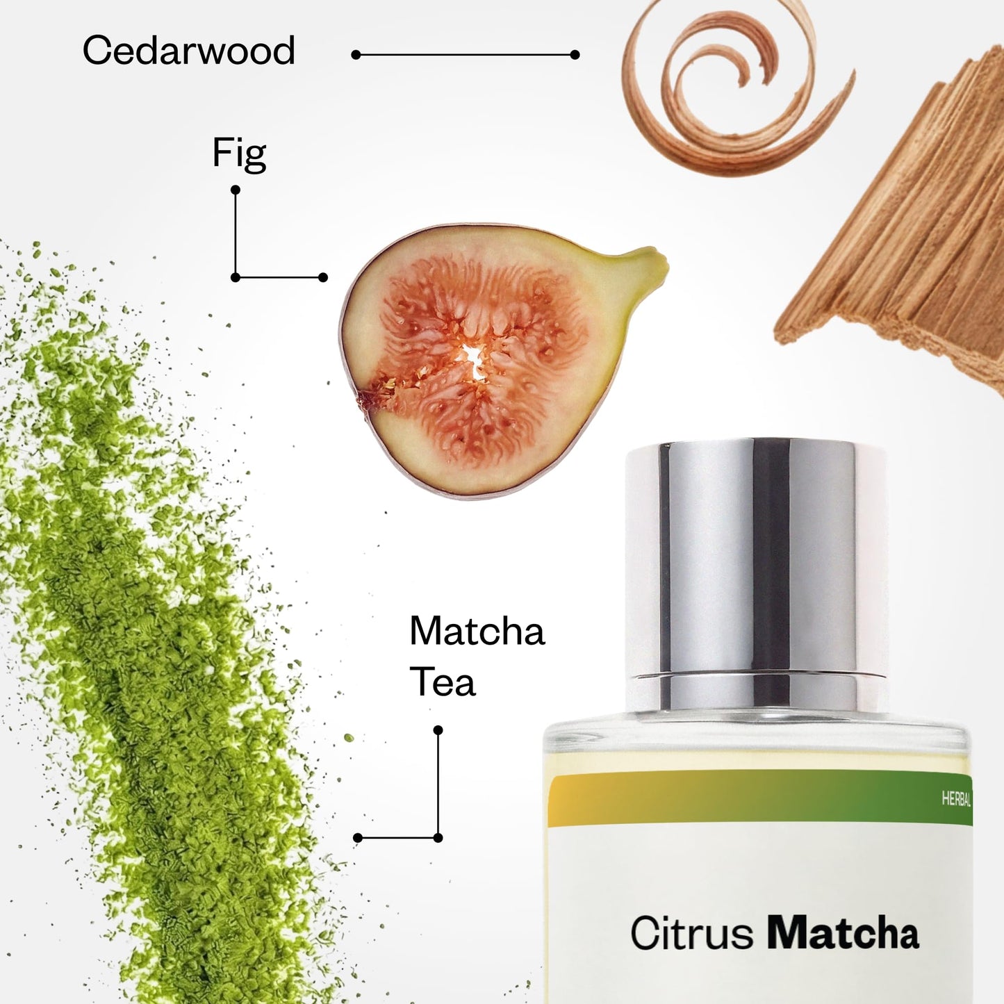 Dossier - Citrus Matcha - Eau de Parfum - Long-Lasting Fresh Citrus Green Fragrance - Unisex - 1.7 fl oz (50ml) Beauty & Personal Care Dossier