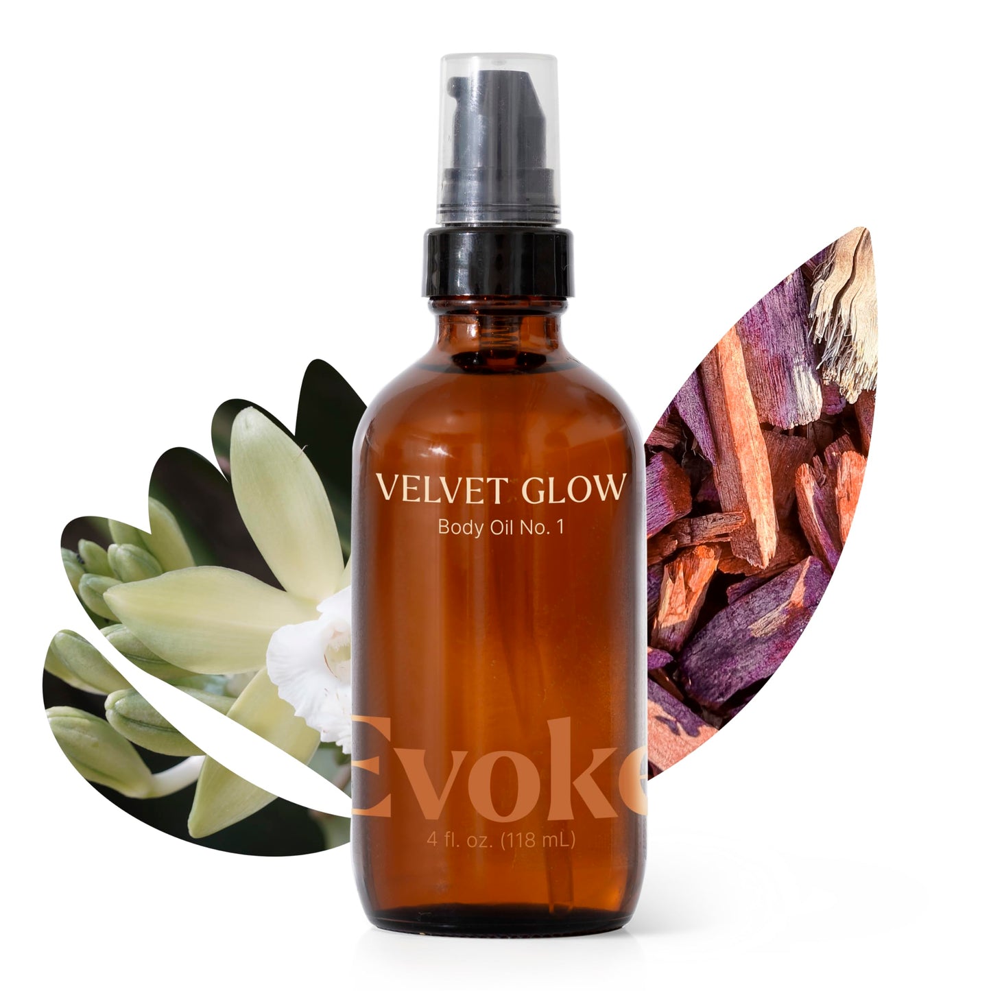Plant Therapy Evoke Velvet Glow Body Oil 4 oz Ultra Hydrating & Quick Absorption for Silky Soft Skin, Enriched with Squalane, Argan, and Vitamin E Beauty & Personal Care Plant Therapy
